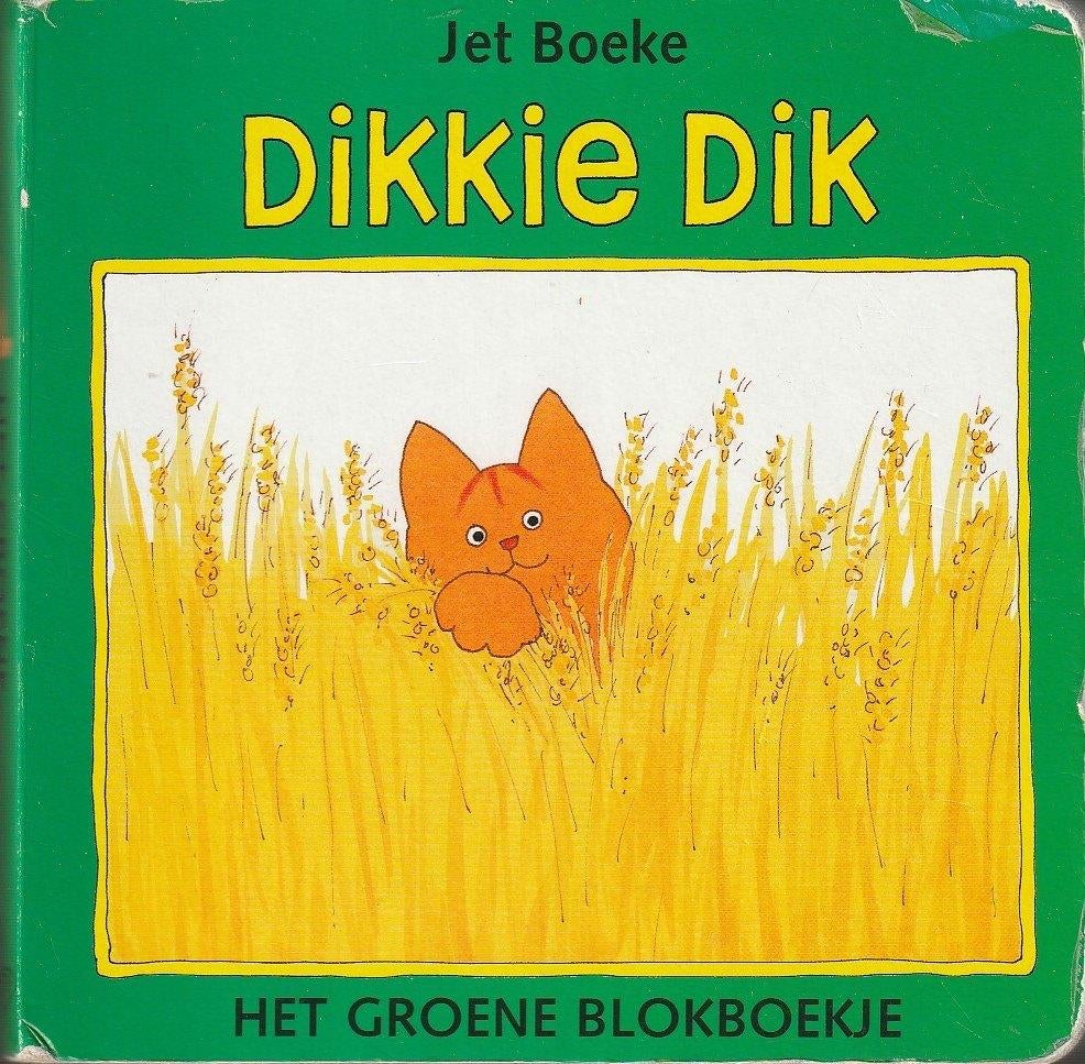 Dikkie Dik - Het groene blokboekje - Jet Boeke, Ophalen of Verzenden, Zo goed als nieuw, 2 tot 3 jaar