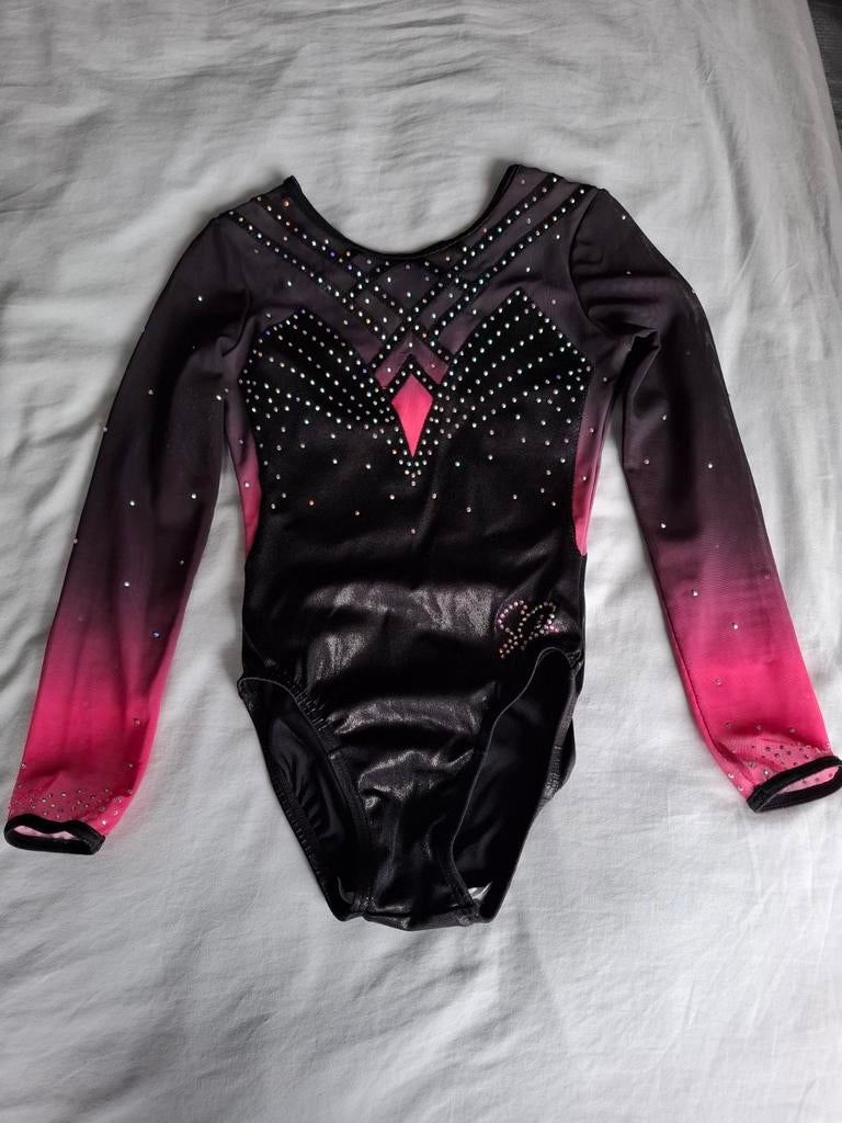 Sparkle Dream turnpakje lange mouwen maat 122-128, Sport en Fitness, Turnen, Kindermaat 122 t/m 140, Ophalen, Zo goed als nieuw