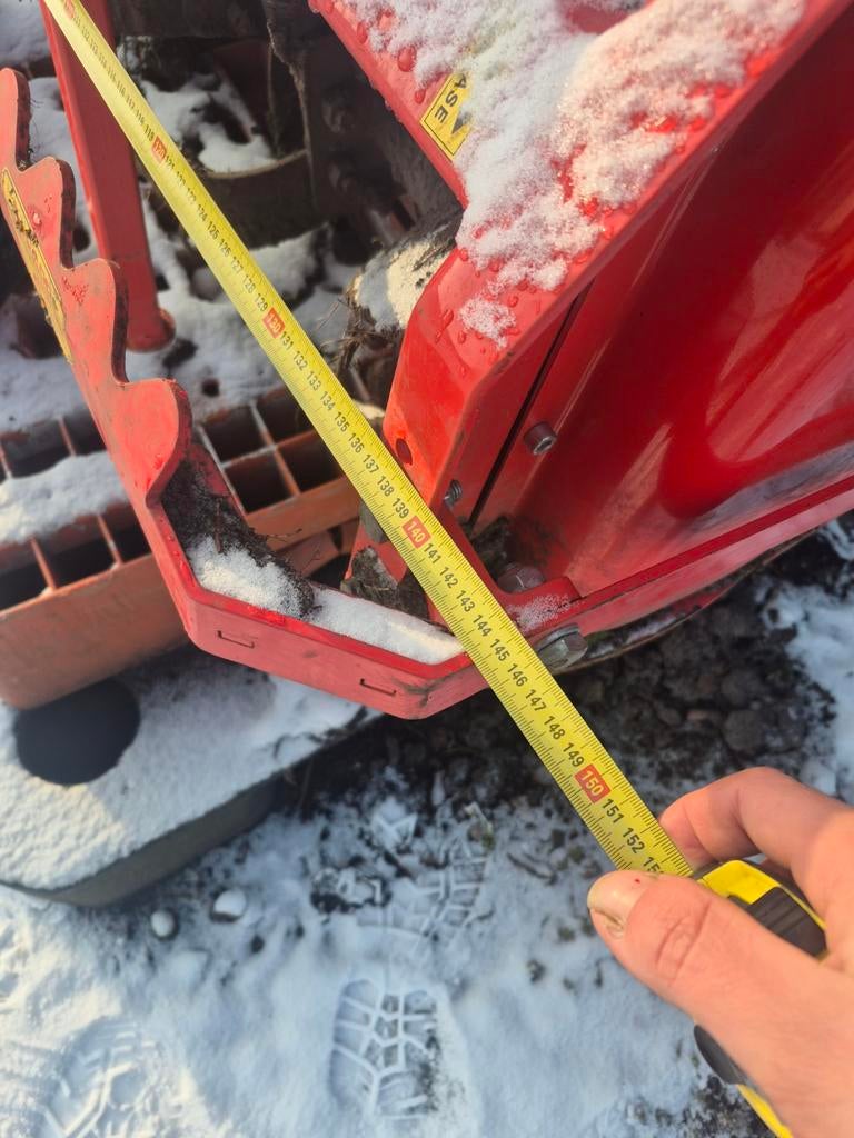  De Del Morino Thunder vrees 145cm - Top kwaliteit!, Ophalen of Verzenden, Akkerbouw, Grondbewerking