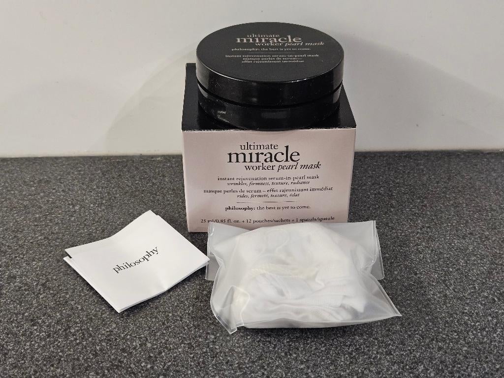 Philosophy Ultimate Miracle Worker Pearl Mask 25 ml, Gehele gezicht, Nieuw, Ophalen of Verzenden, Nvt