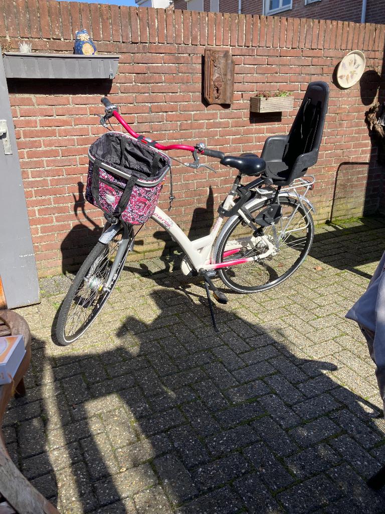Mama fiets, Fietsen en Brommers, Fietsen | Dames | Moederfietsen, Ophalen, Mandje, Sparta, Gebruikt
