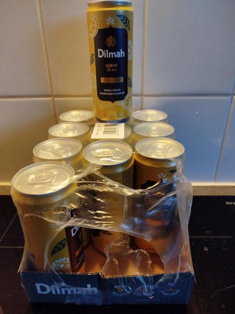 Dilmah Lemon black Tea, Ophalen