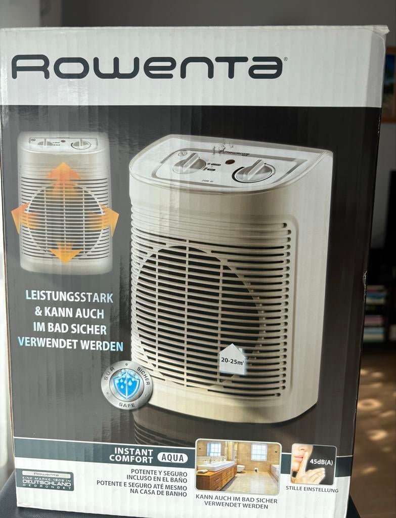 Gloednieuwe luxe Rowenta elektrische kachel - Niet gebruikt, Ophalen of Verzenden, Nieuw, 800 watt of meer, Kachel