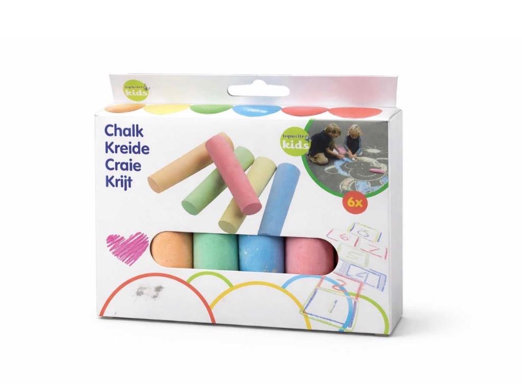 2376 stuks Eddy Toys 6-delig stoepkrijt, Kinderen en Baby's, Speelgoed | Educatief en Creatief, Ophalen, Nieuw, Bouwen