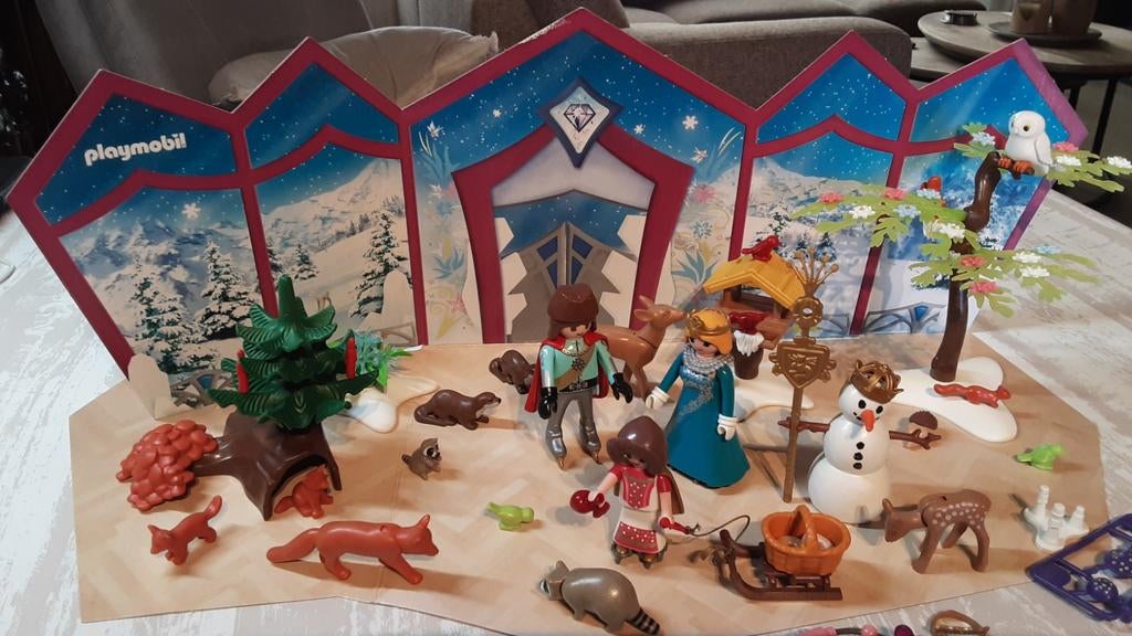 9008 koninklijke winterpret. Op display, Ophalen of Verzenden, Zo goed als nieuw, Complete set