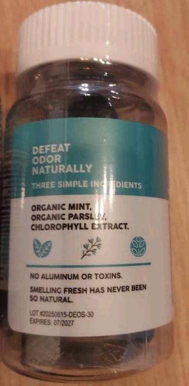 Deospray Body Deodorizing Supplement - Pillen, Ophalen of Verzenden, Nieuw, Pillen