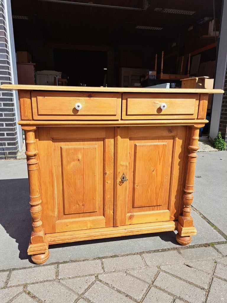 Grenen ladekast commode tv kastje, Huis en Inrichting, Kasten | Dressoirs, RoDeKo Volendam, R.kooij65@gmail.com, Gebruikt, Met deur(en)
