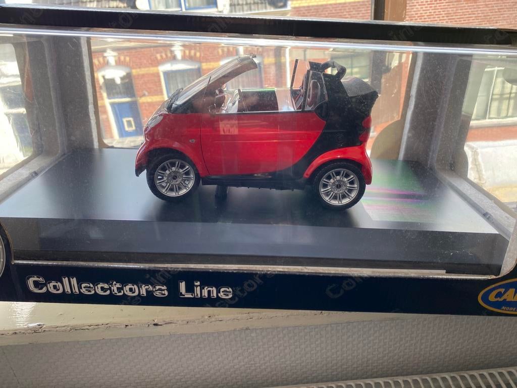 1:12 SMART FOURTWO cabrio-CARSON COLLECTORS LINE-in box, Ophalen of Verzenden, Nieuw, 1:9 t/m 1:12, Auto