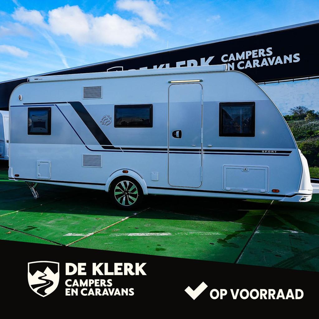 Knaus SPORT 500 KD gas (bj 2024), 7 tot 8 meter, Bedrijf, Info@deklerkcaravans.nl, Knaus