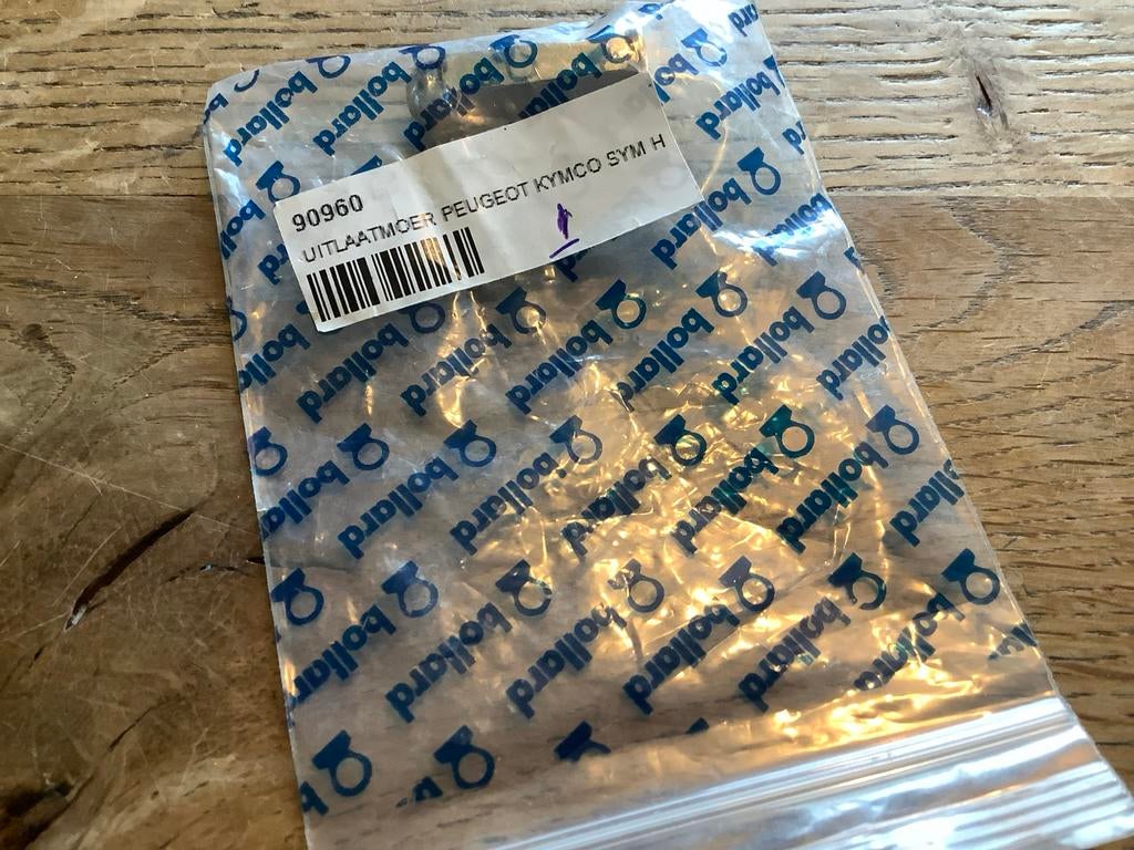 Uitlaatmoer Peugeot Kymco Sym H.   (P2), Verzenden, Nieuw, Overige typen, Peugeot