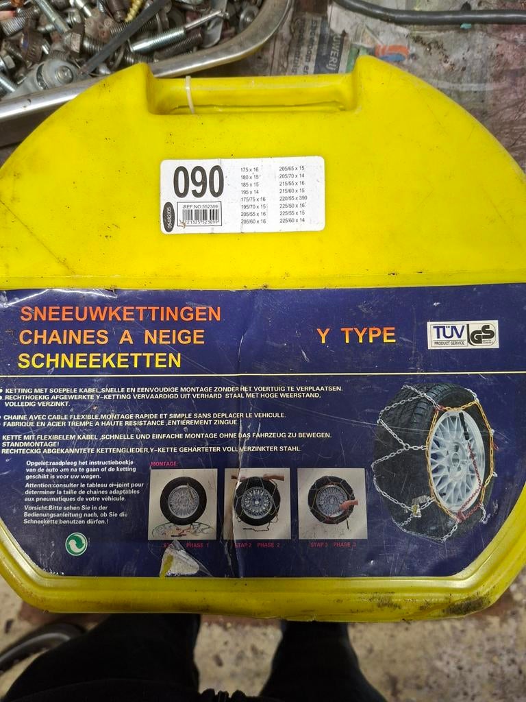 Sneeuwkettingen  type y, Auto diversen, Sneeuwkettingen, Ophalen of Verzenden