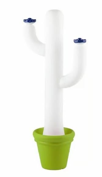 ! handbeschilderd polyethyleen cactus Vloerlamp staanlamp, Ophalen, Zo goed als nieuw, Kunststof, 150 tot 200 cm