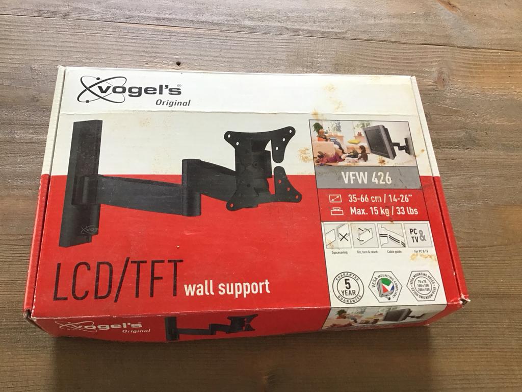 Vogel's TV-beugel wandbevestiging nieuw, Ophalen of Verzenden, Nieuw