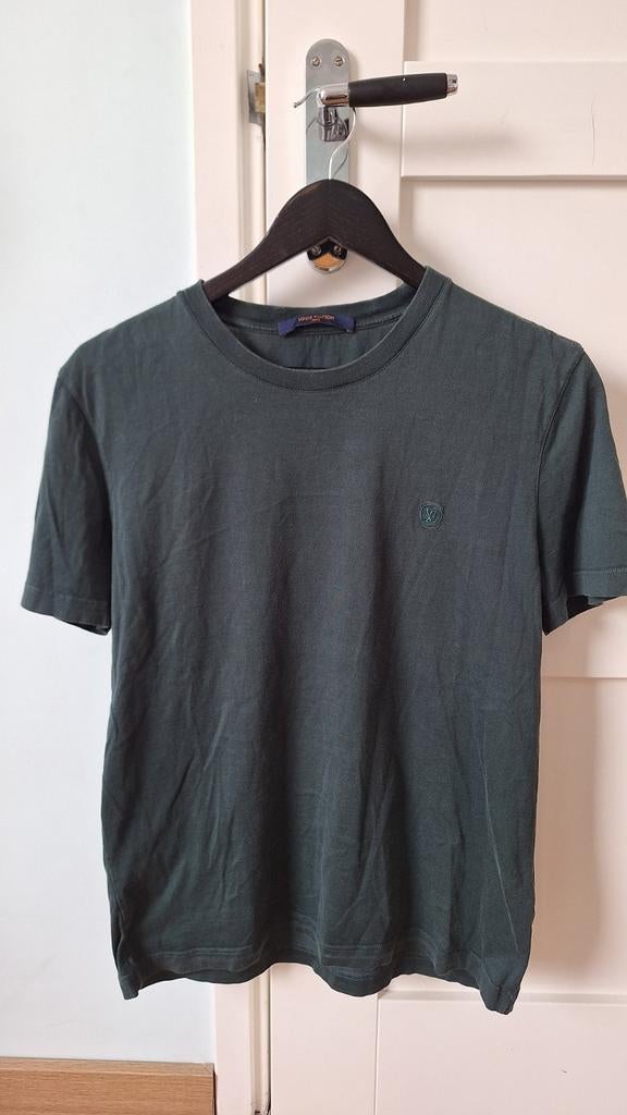 Leuk origineel Louis Vuitton groen T-shirt maat M, Kleding | Heren, T-shirts, Maat 48/50 (M), Ophalen of Verzenden, Zo goed als nieuw