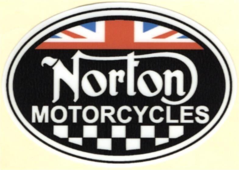 Norton Motorcycles sticker #9, Motoren, Ophalen of Verzenden