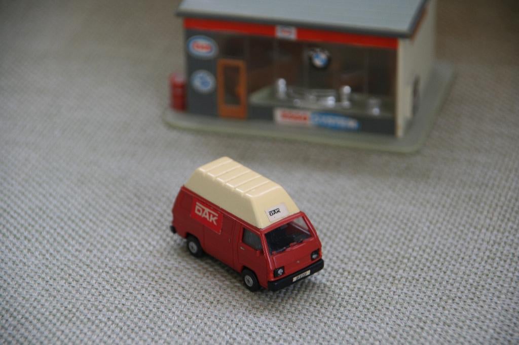 RIETZE 1:87, Mitsubishi L300 hoogdak DAK recalame (7), Hobby en Vrije tijd, Modelauto's | 1:87, Ophalen of Verzenden, Zo goed als nieuw