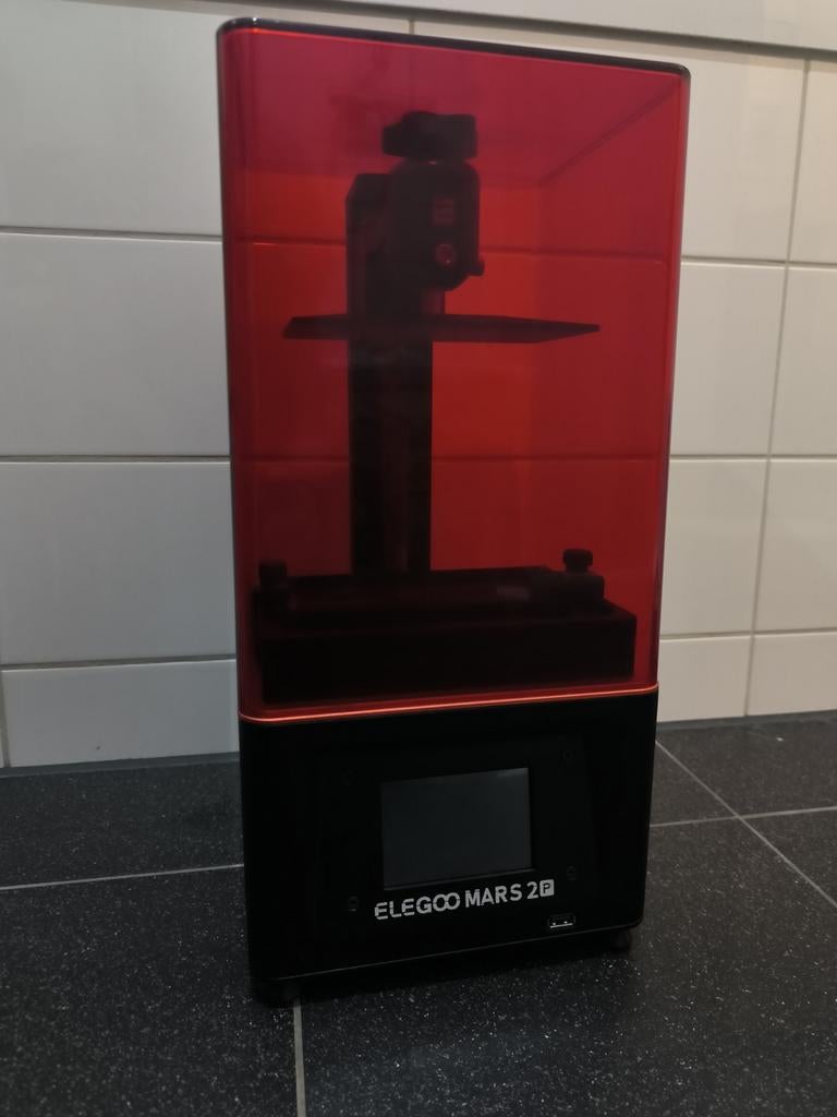 Elegoo Mars 2 Pro 3D Printer + a lot extras, Computers en Software, 3D Printers, Ophalen, Gebruikt, ELEGOO