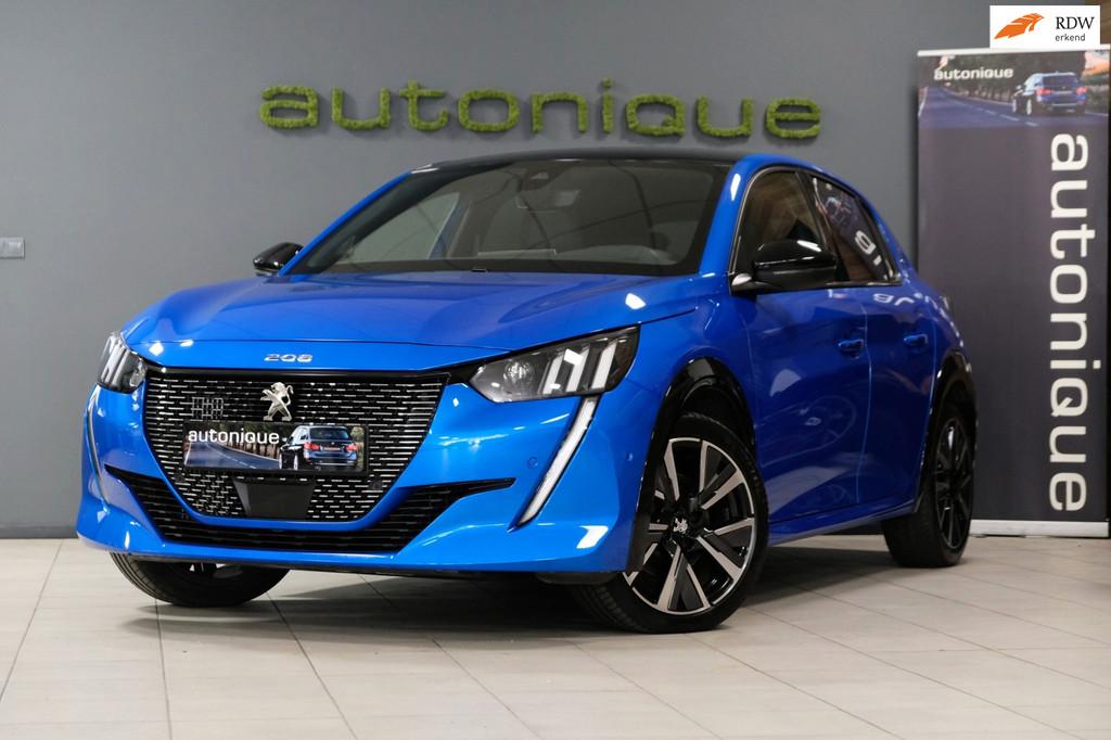 Peugeot 208 1.2 PureTech GT 131pk! |11.496km UNIEK| Navi/Cam, Gebruikt, Zwart, 1199 cc, Parkeersensor