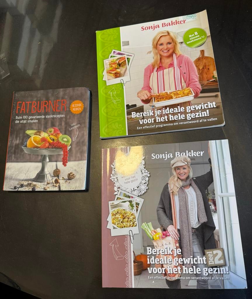 Dieetboeken Sonja Bakker en Fatburner, Ophalen of Verzenden, Gelezen, Dieet en Voeding