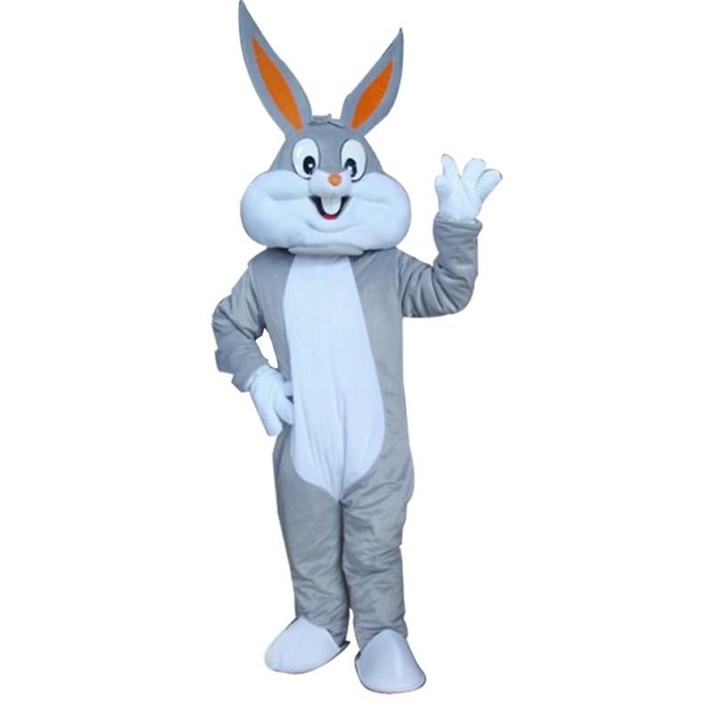 Bugs Bunny konijn haas mascotte, Ophalen, Verjaardag