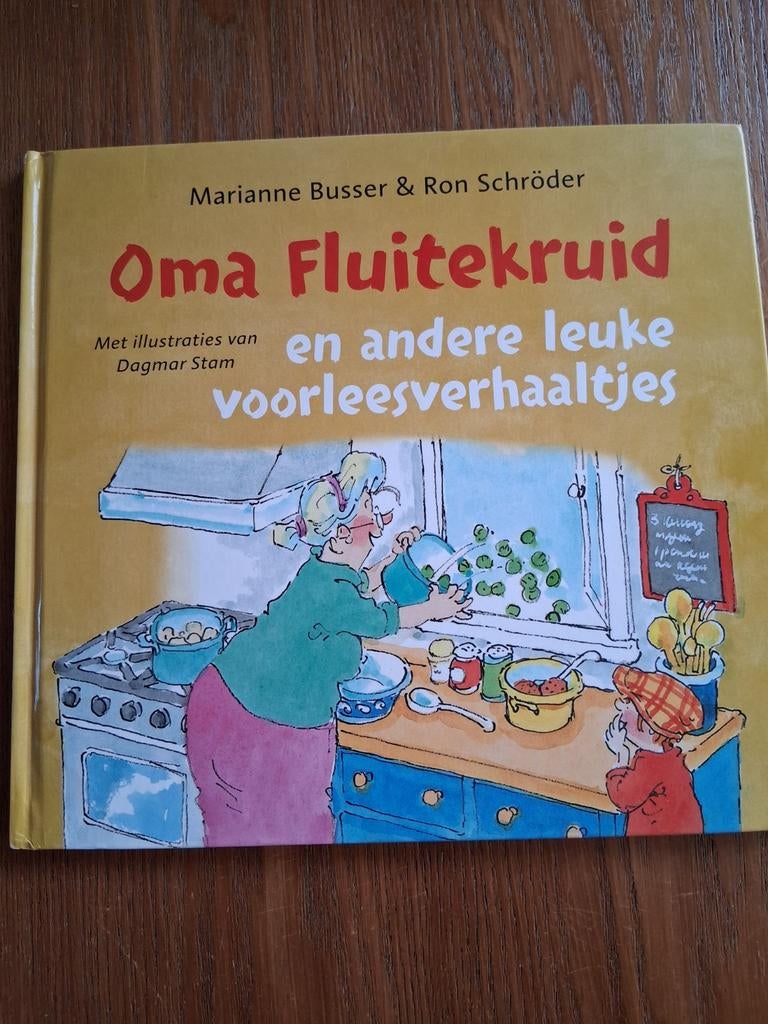Oma Fluitekruid en andere leuke voorleesverhaaltjes, Ophalen of Verzenden, Zo goed als nieuw, Marianne Busser & Ron Schröder, Fictie algemeen
