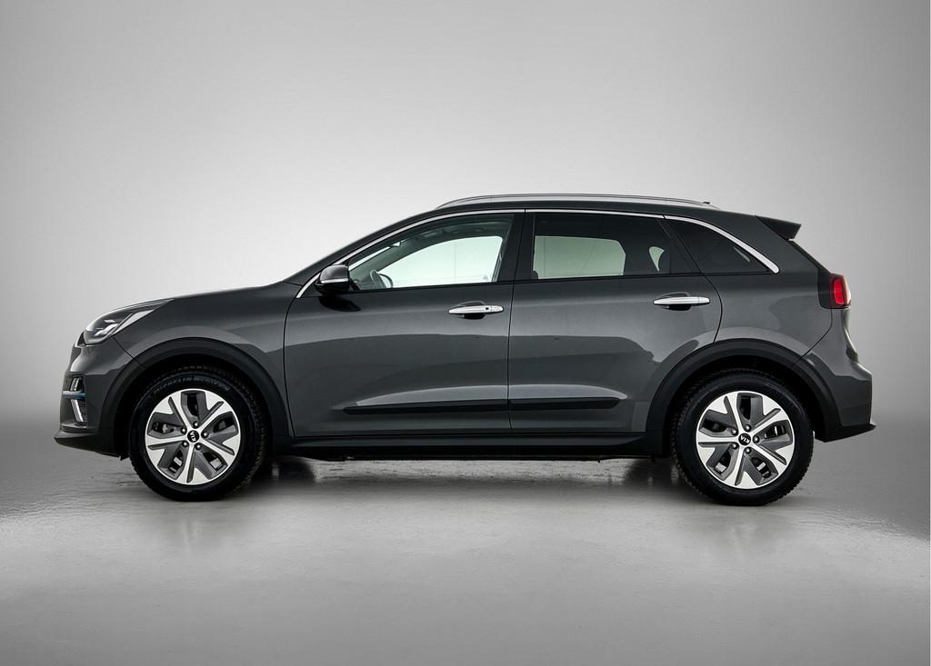 Kia e-Niro DynamicPlusLine 64 kWh Stoelverwarming | Adaptive, 12 maanden, Gebruikt, Zwart, Leder en Stof