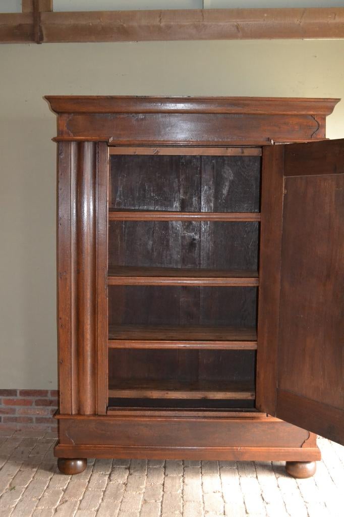 Prachtige antieke eiken houten Spindekast, broodkast., Verzenden