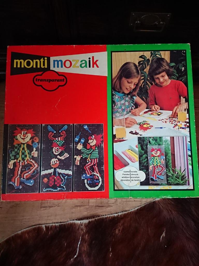 Monti mozaïek circus clown, Hobby en Vrije tijd, Knutselen, Ophalen of Verzenden