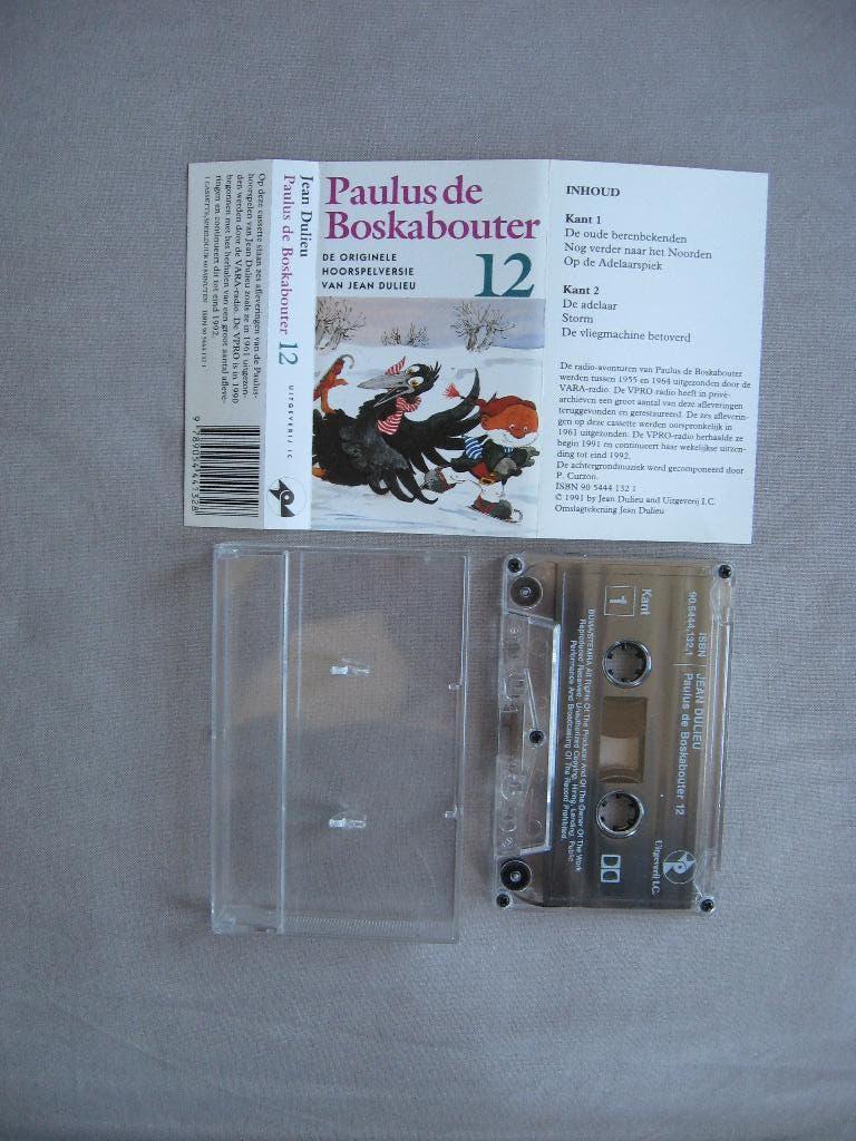 Jean Dulieu Paulus de Boskabouter hoorspelversie dl 12 (MC), Ophalen of Verzenden, Zo goed als nieuw, 1 bandje