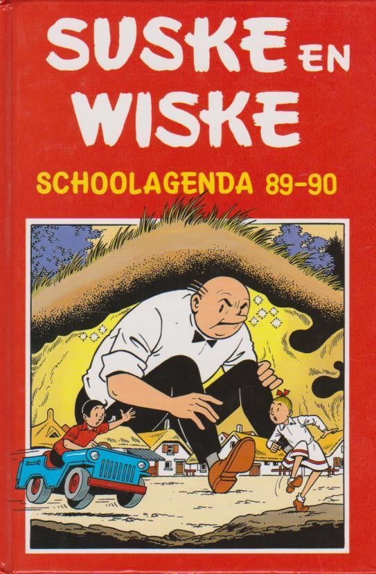 Suske en Wiske # schoolagenda 89-90 en 2001-2002, Meerdere stripboeken, Ophalen of Verzenden, Zo goed als nieuw