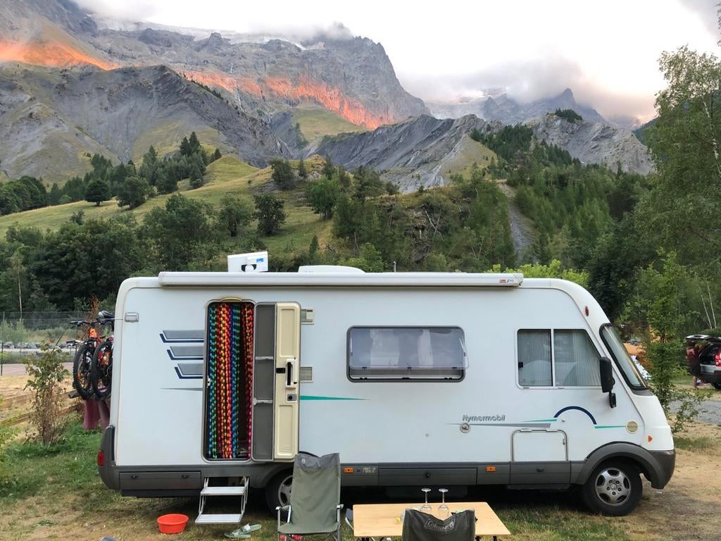 Hymer BM 640 - ruime en betrouwbare Mercedes 6p. camper, Caravans en Kamperen, Campers, Particulier, tot en met 6, Integraal, Hymer