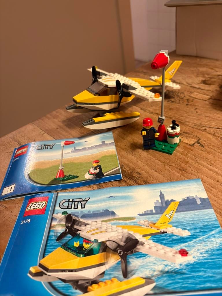 Lego vliegtuig set 3178, Kinderen en Baby's, Speelgoed | Duplo en Lego, Ophalen of Verzenden, Zo goed als nieuw