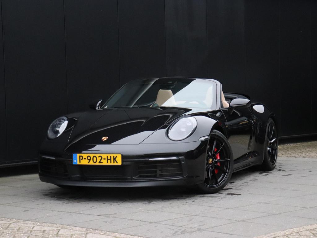Porsche 911 Cabrio 3.0 Carrera 4 S | BURMESTER | LIFTING |PD, Auto's, Automaat, Cabriolet, 4 stoelen, Zwart