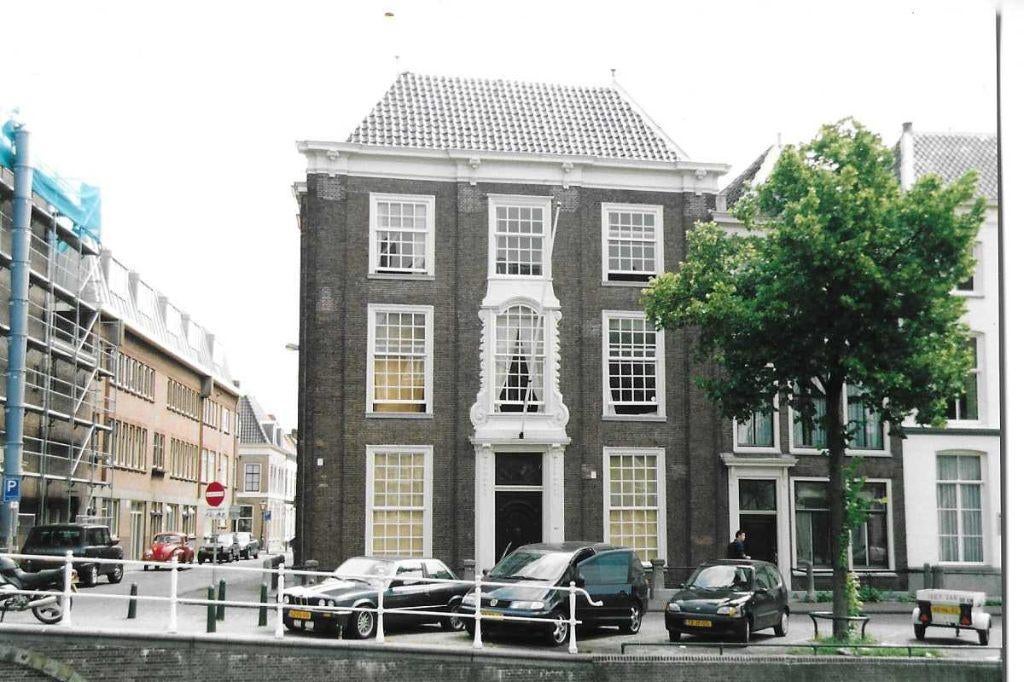 leiden  tijdelijk gem.huis 1929  rapenburg, Verzamelen, Foto's en Prenten, 1960 tot 1980, Verzenden, Foto, Zo goed als nieuw