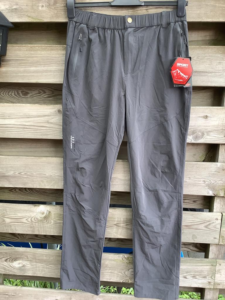 Nieuwe Stretch Wandelbroek - Donkergrijs - Maat 3XL, Maat 46/48 (XL) of groter, Nieuw, Ophalen of Verzenden, Grijs