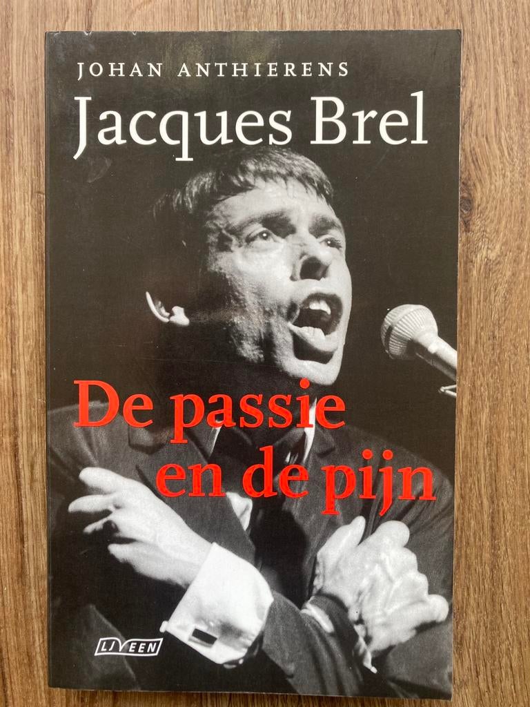 J. Anthierens - Jacques Brel, Kunst en Cultuur, Ophalen of Verzenden, Zo goed als nieuw, J. Anthierens