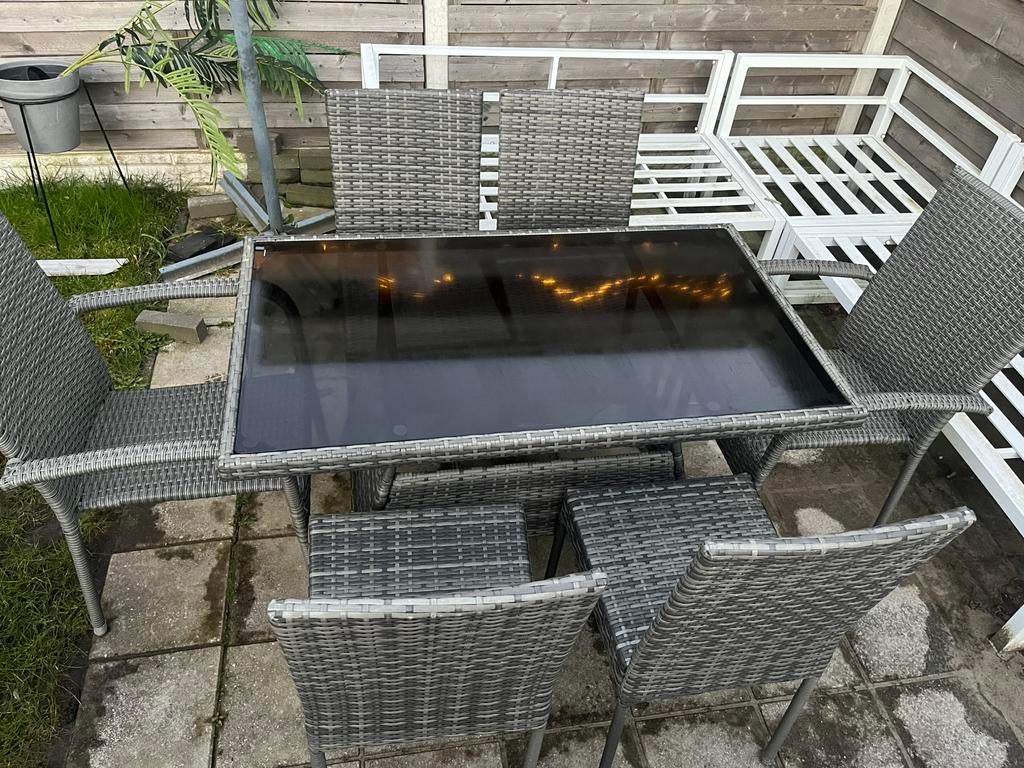 Tuinset, Ophalen, Gebruikt, Aluminium