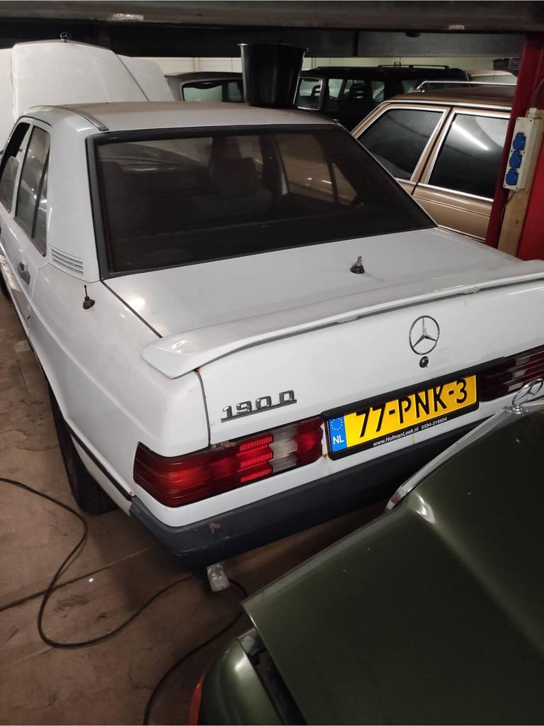 Mercedes-Benz 190D (bj 1986), Achterwielaandrijving, Gebruikt, 4 cilinders, Sedan