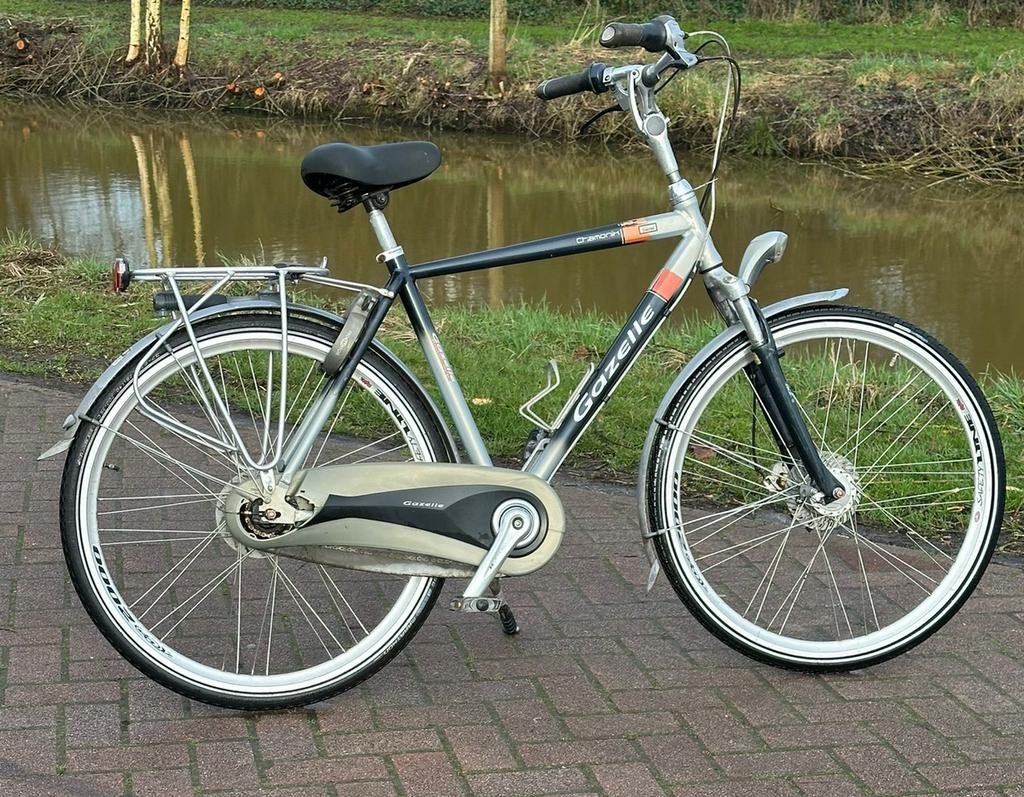 Gazelle chamonix herenfiets 28 inch, Ophalen, Versnellingen, Zo goed als nieuw, Gazelle