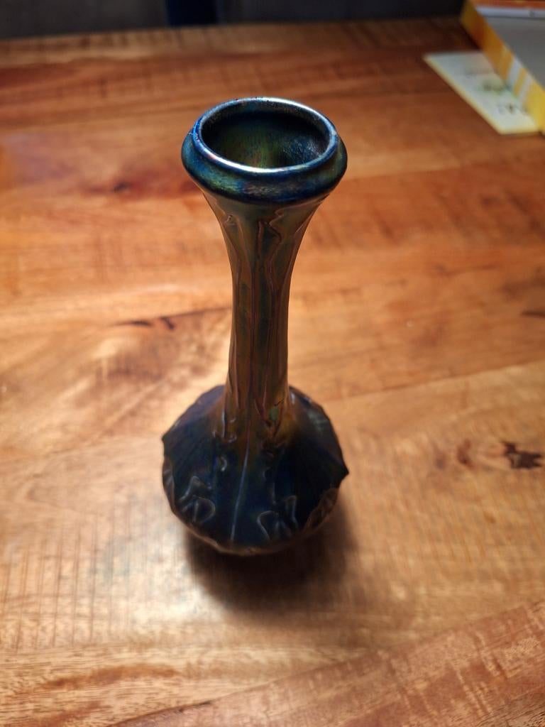 Jugendstil vaasje 25 cm, Ophalen