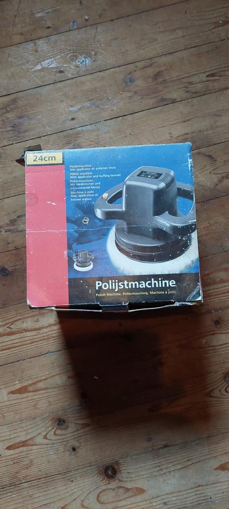 Polijstmachine 24cm - zgan in doos, Ophalen of Verzenden