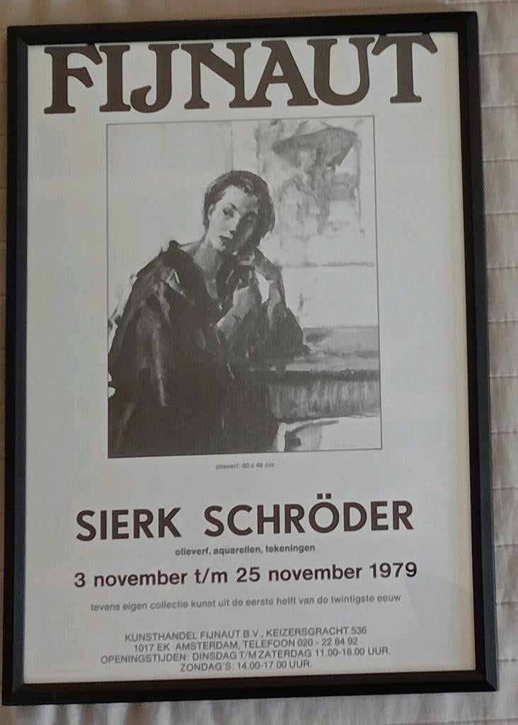 Sierk Schröder affiche 1979, Ophalen of Verzenden, 1960 tot 1980, Tijdschrift