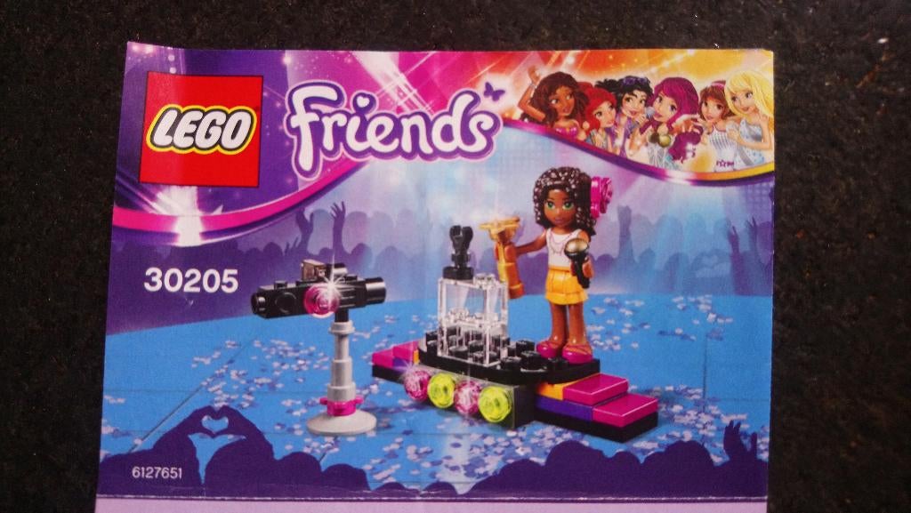 KORTING! - lego friends 30205 - popster rode loper, Lego, Friends, Ophalen of Verzenden, Complete set
