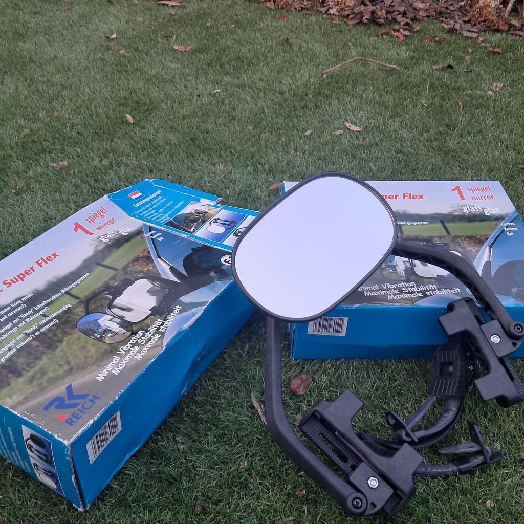 Caravanspiegels Reich Handy Mirror XL Super Flex z.g.a.n., Ophalen of Verzenden