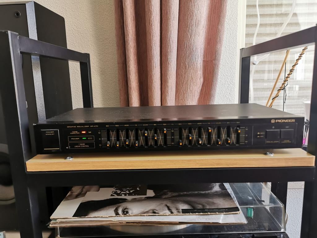 Pioneer Graphc Equalizer Gr-470, Ophalen, Zwart