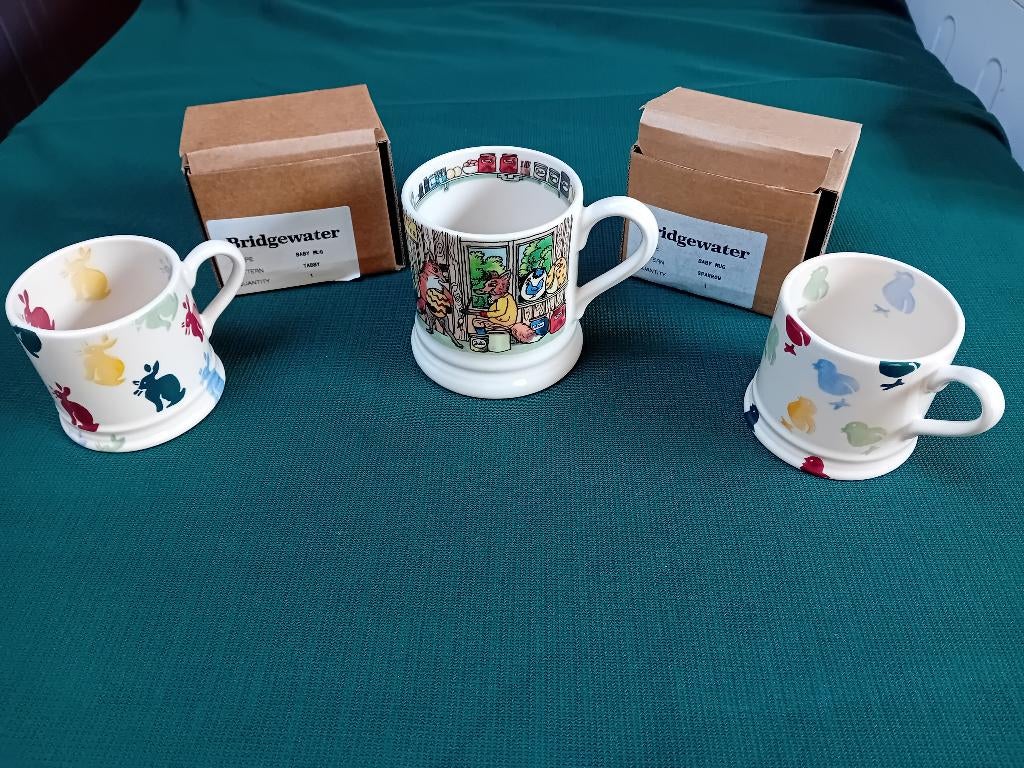 Emma Bridgewater Pasen konijntjes., Nieuw, Ophalen of Verzenden, Overige stijlen, Kop(pen) en/of Schotel(s)