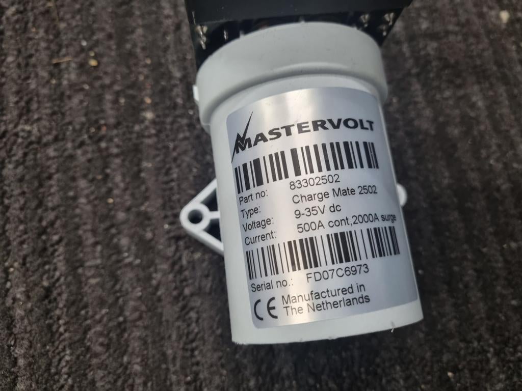 Mastervolt Charge Mate 2502 Accu Isolator, Ophalen of Verzenden, Gebruikt, Motor en Techniek