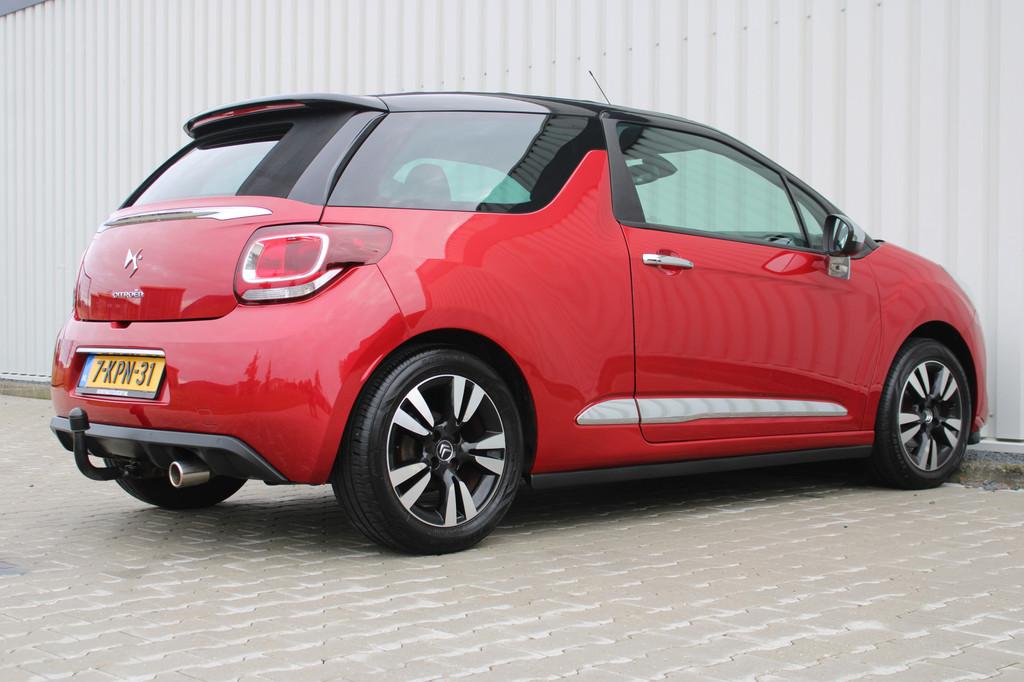Citroën DS3 Cabrio 1.2 VTi So Chic | Incl. 12 maanden garan, Zwart, 1199 cc, 82 pk, Bedrijf