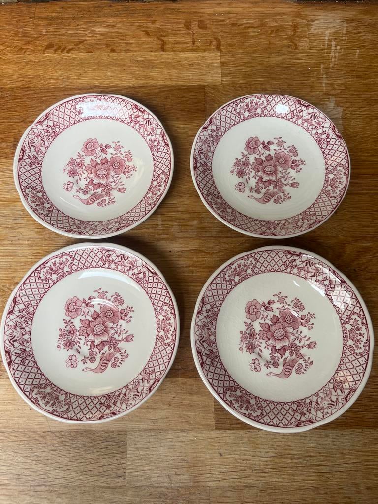 4 schoteltjes Mason's Stratford, Antiek en Kunst, Antiek | Servies los, Ophalen of Verzenden