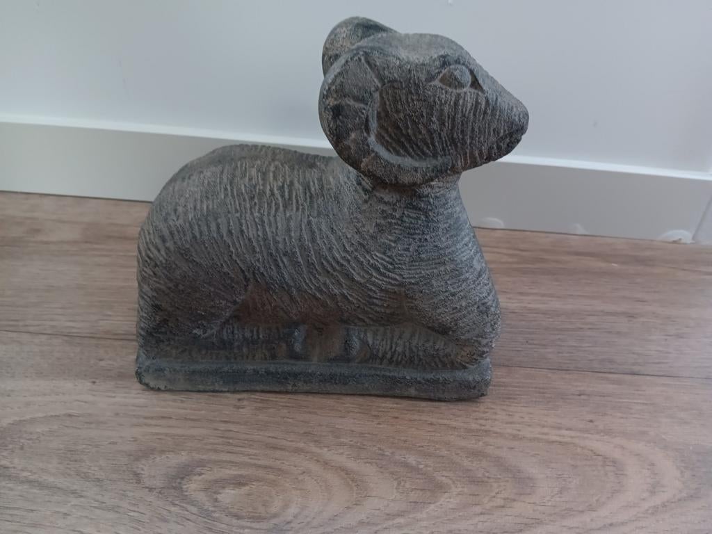 Massief stenen ram, Huis en Inrichting, Woonaccessoires | Overige, Ophalen of Verzenden, Zo goed als nieuw